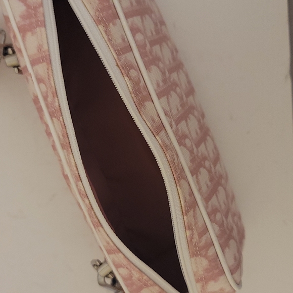 Dior Trotter 1 Crossbody Belt Waist Bag Zip Pouch Purses Pink - Picture 15 of 16